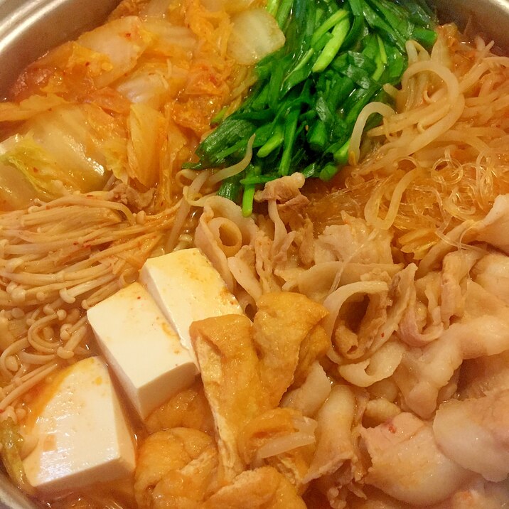 我が家の定番鍋!こくうまキムチ鍋